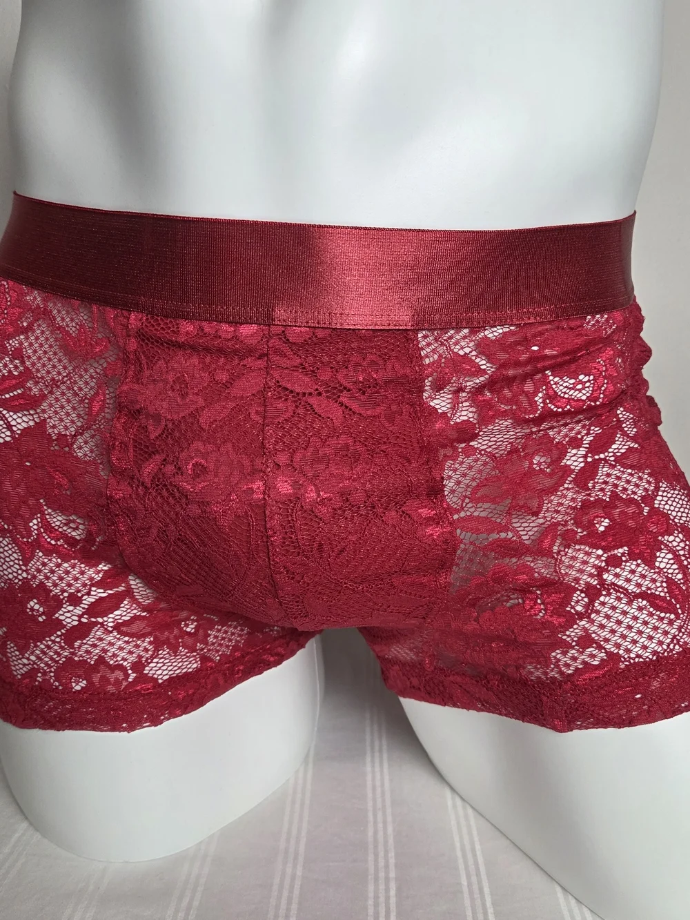 Cosabella Red Lace Boxer Briefs